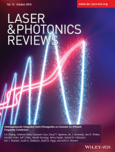 Laser and Photonics Reviews cover