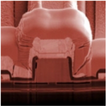 As-fabricated device cross-section